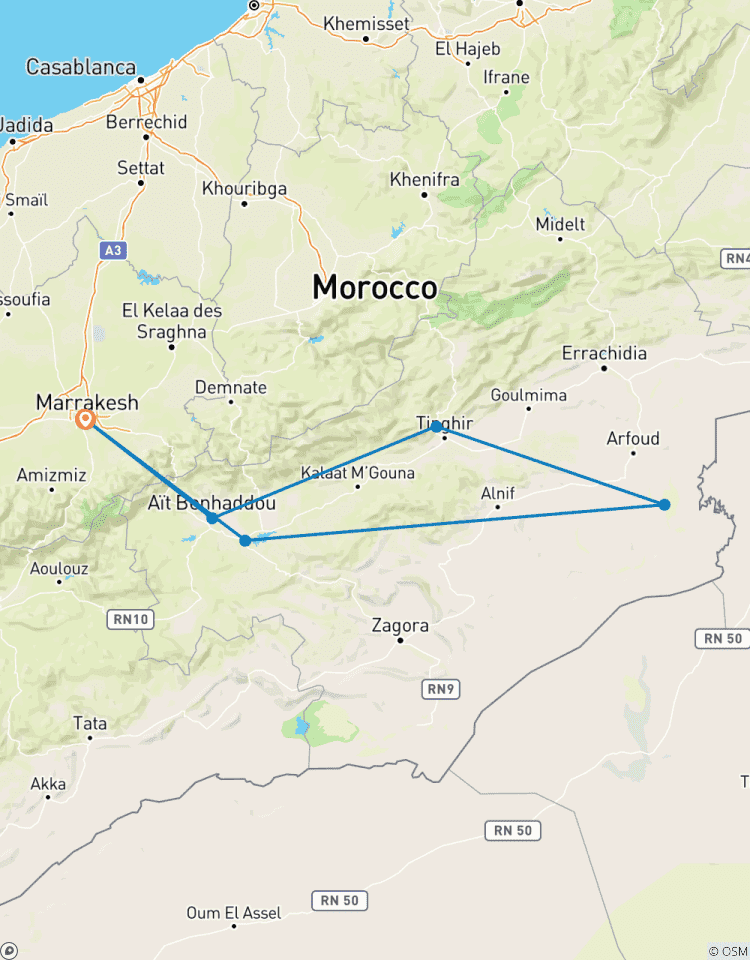 Marrakesch & Sahara für Teenager - 8 Tage Rundreise