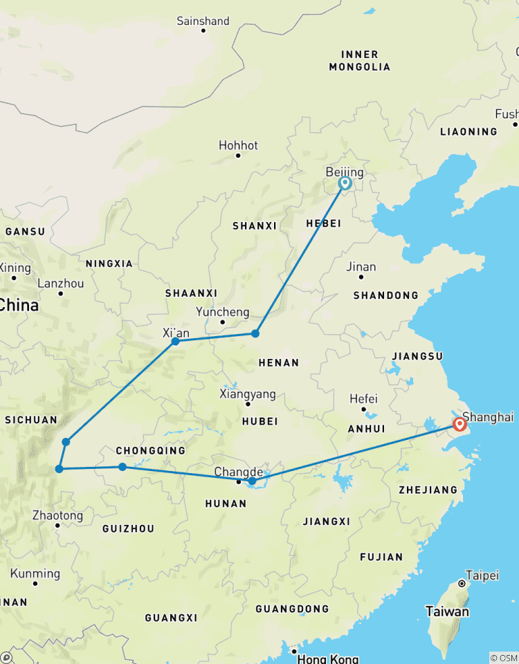 Yin and Yangtze - 15 days Tour
