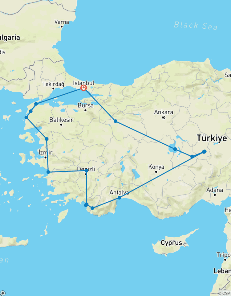Turquie : Bains et bazars circuit