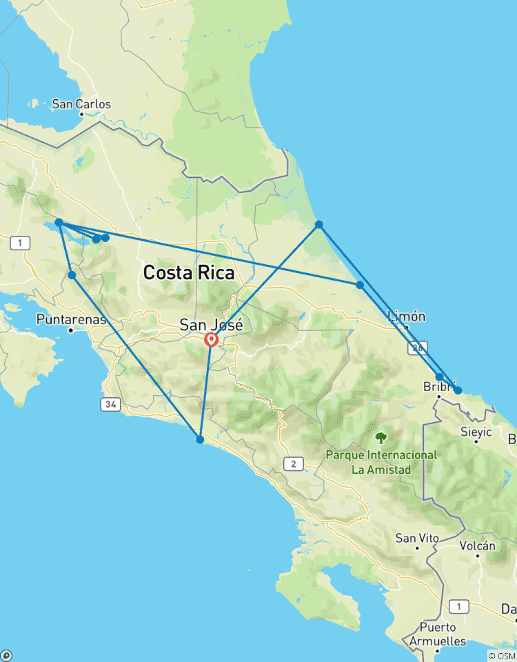 The Best of Costa Rica (Activities included and Superior hotels) Tour