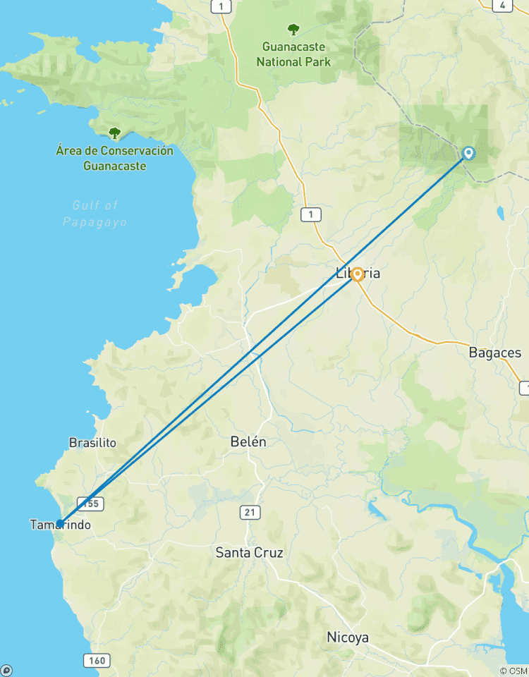 Mountains & Beaches in Costa Rica Tour
