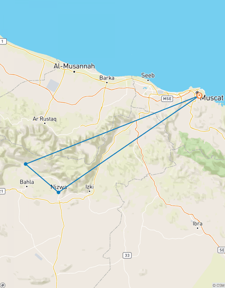 Découvrir Oman circuit