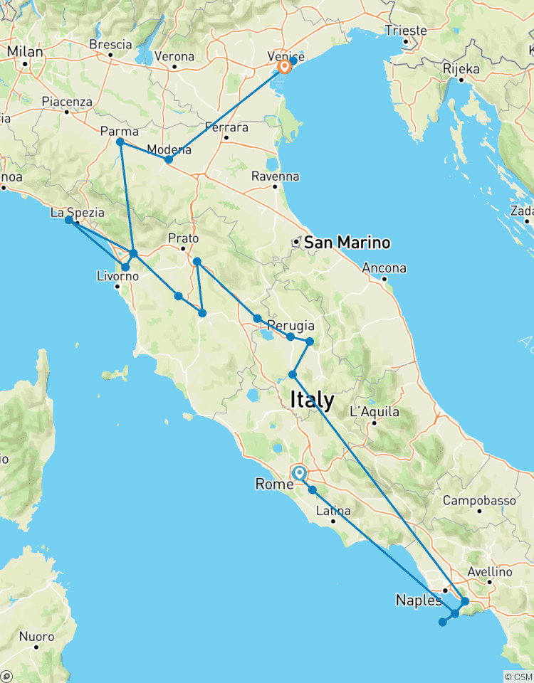 Country Roads of Italy (Classic) Tour