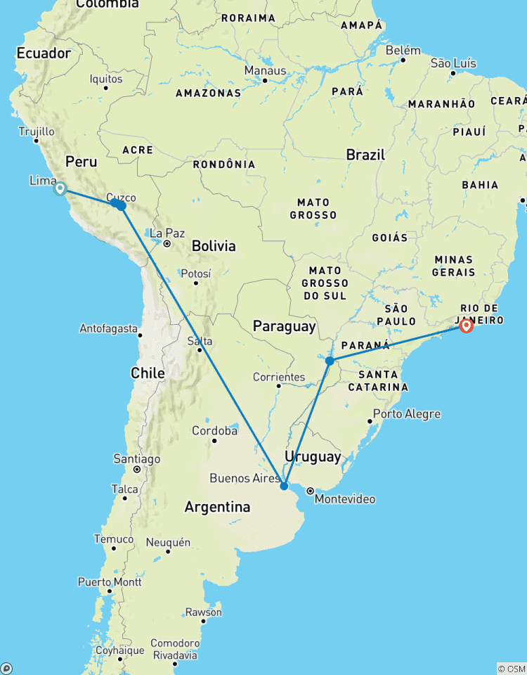 Circuito Explorando Sudamérica - 13 días