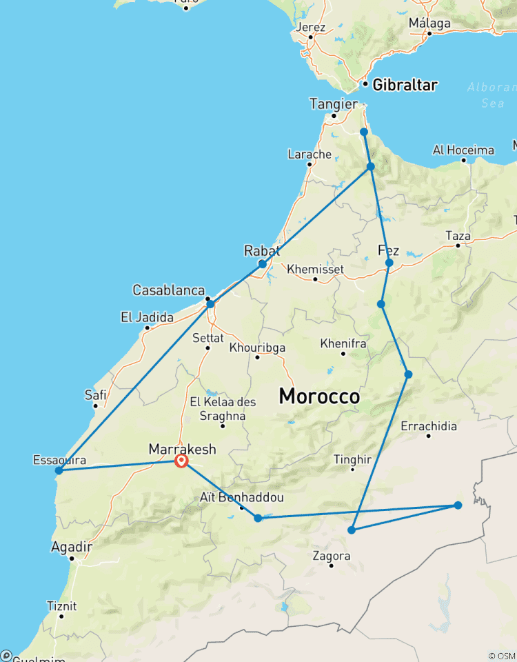Exotic Morocco (4 Star Hotels) Tour