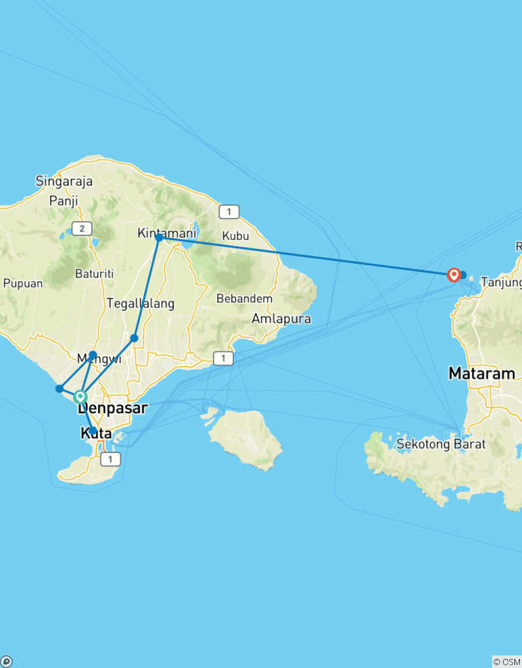 Expérience à Bali circuit