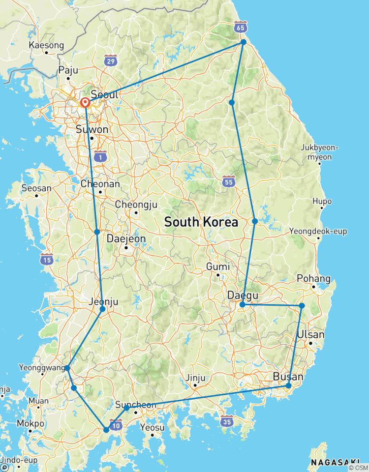 2026 Discover Korea in 7days: with DMZ tour option Tour