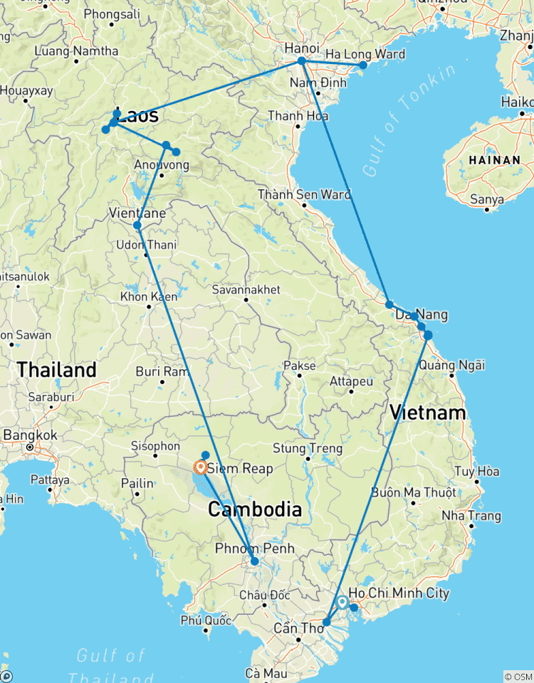 Legendary of Indochina - 20 Days Tour