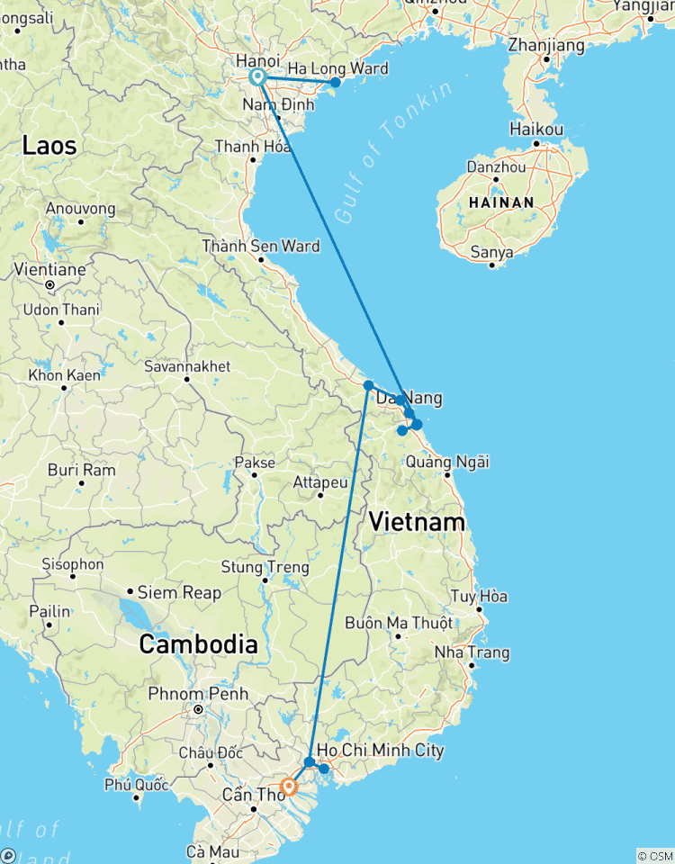 Vietnam - 12 jours. Départ tous les samedis de Hanoi circuit