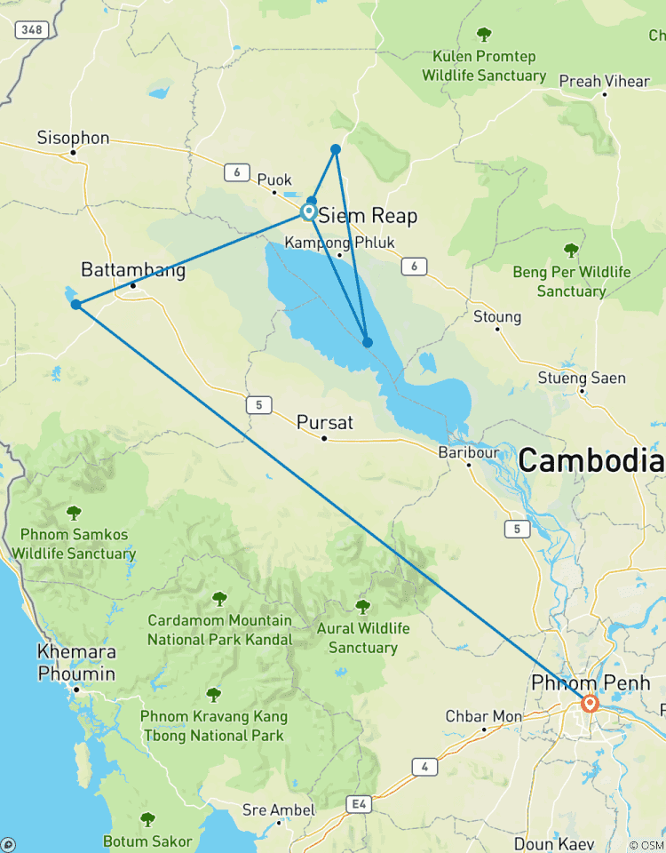 Cambodia Express 8-Day Tour Tour