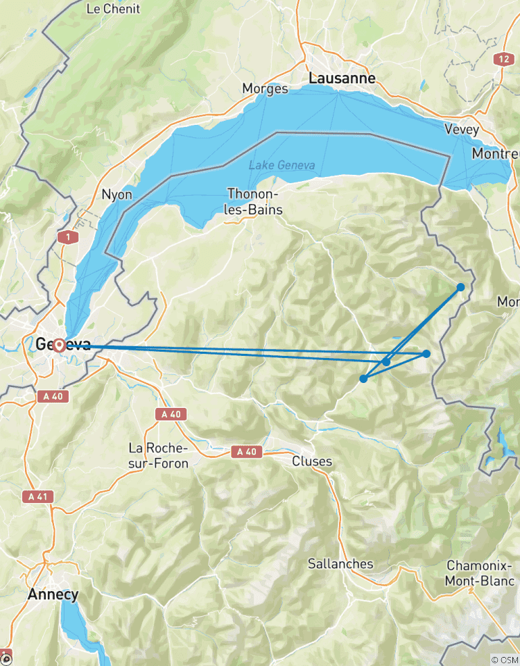Ski-/Snowboard-Urlaub, perfekt für Alleinreisende Rundreise