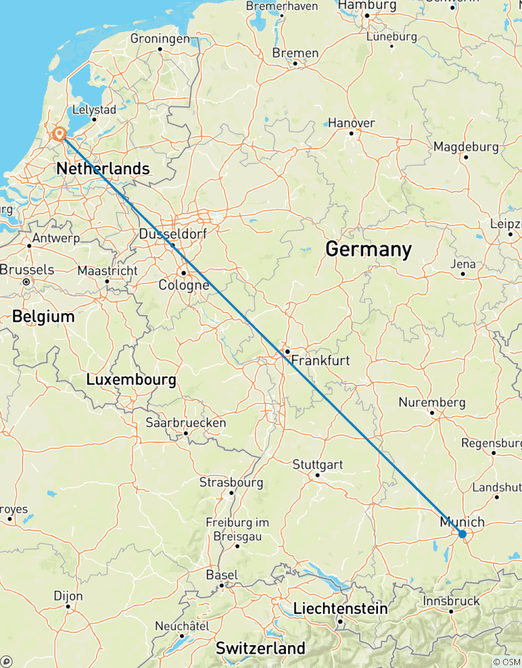 Amsterdam to Oktoberfest Weekender Tour