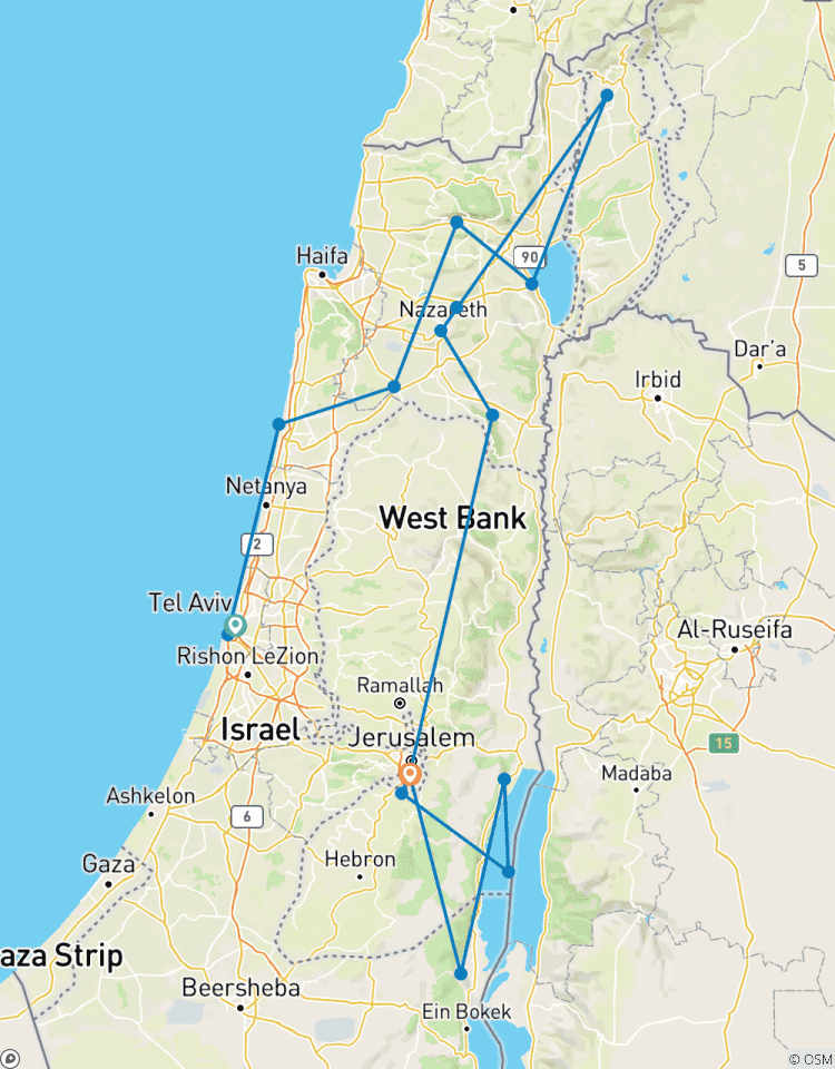 Heritage of the Holyland Tour - 8 days Tour
