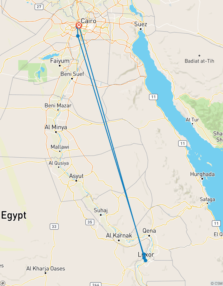 L\'Égypte en or circuit