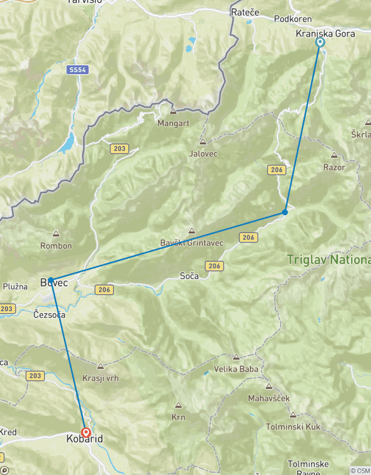 Wanderreise in Slowenien: Alpe Adria Trail - 5 Tage, selbstgeführt Rundreise