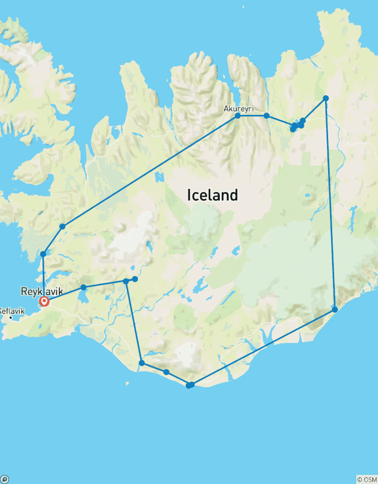 Circuito Circuito guiado por Islandia - 8 días