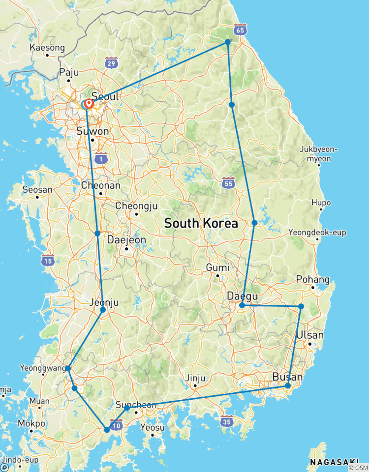 Circuito Lo mejor de Corea del sur 7D/6N