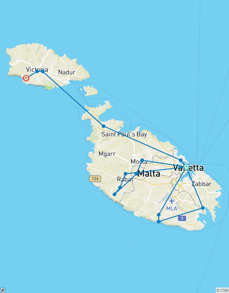 Malta 7T/6N Rundreise