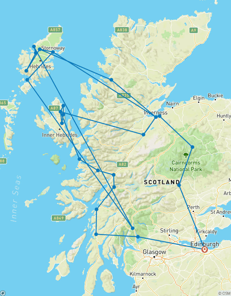 Hebriden, Skye & de Far West-rondreis