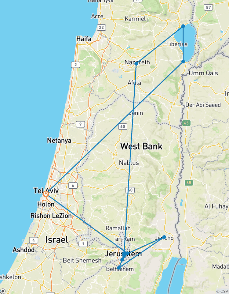 Christian Israel in 4 days Tour