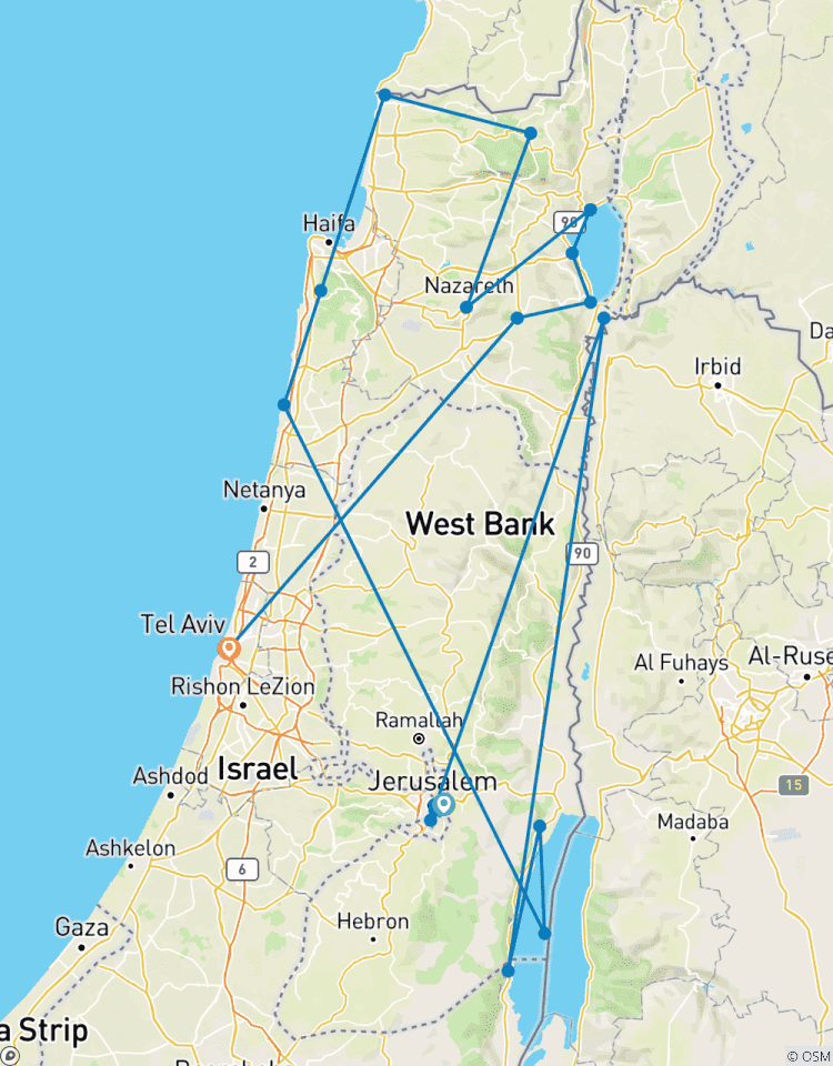 Classic Israel 4 days Tour