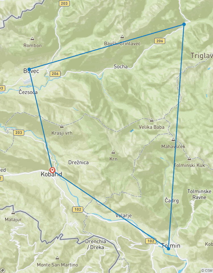 Slovenia, MTBike Holiday in Soca Valley Tour