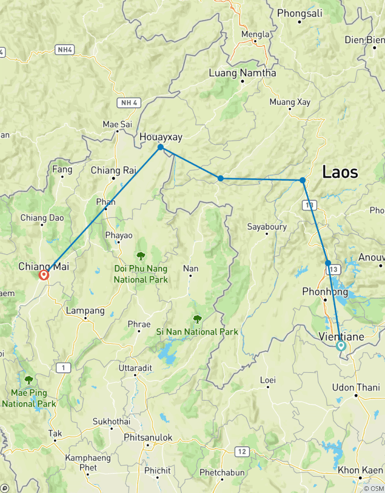 Laos: Sunrises & Street Food Tour