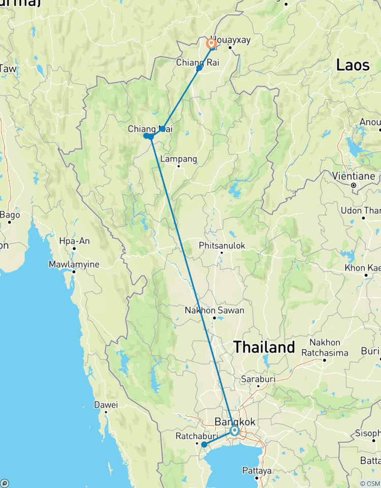 Circuito Bangkok y el Triángulo de Oro, viaje en grupo reducido