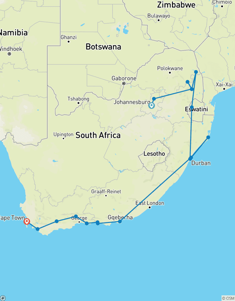 South Africa Odyssey Tour