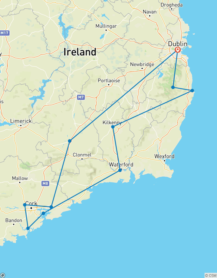 Circuito Circuito de 3 días en grupo pequeño del castillo de Blarney, Kilkenny y el whisky irlandés desde Dublín