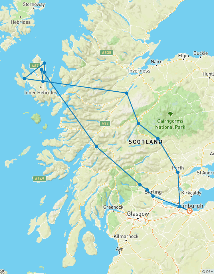 Isle of Skye - een rondreis in kleine groep - vanuit Edinburgh - 3 dagen-rondreis