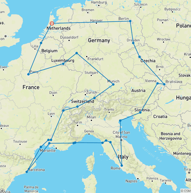 Map of Ultimate Europe