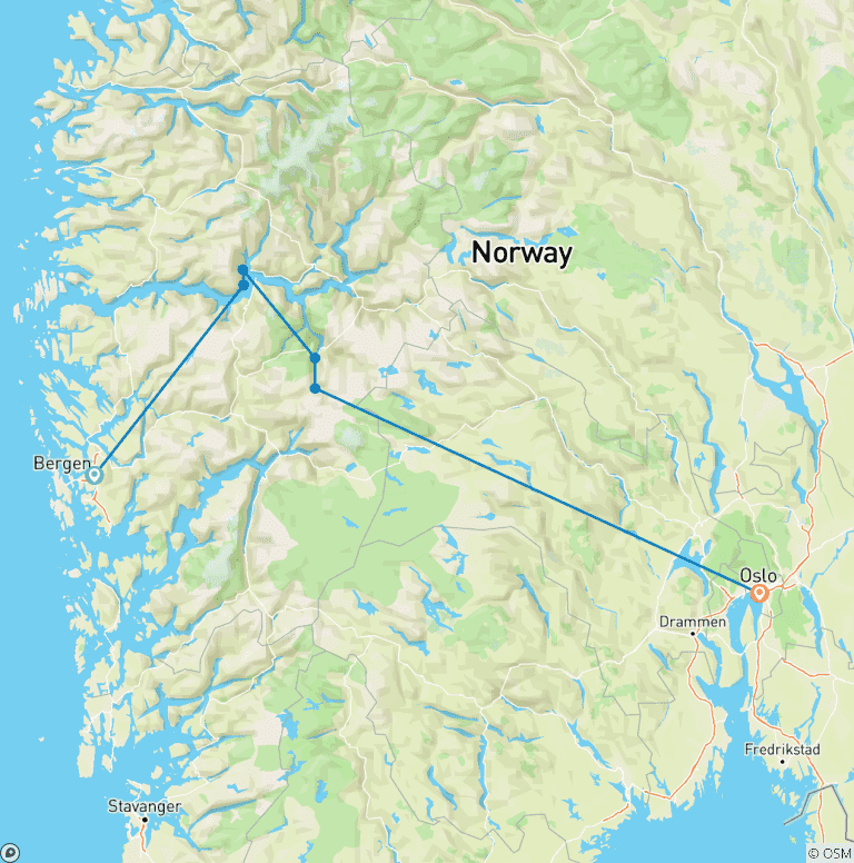 Map of Magic of the Fjords