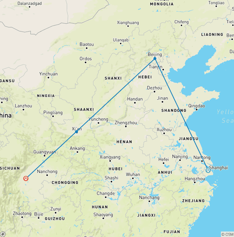 Map of Chinese Cuisine & Culture