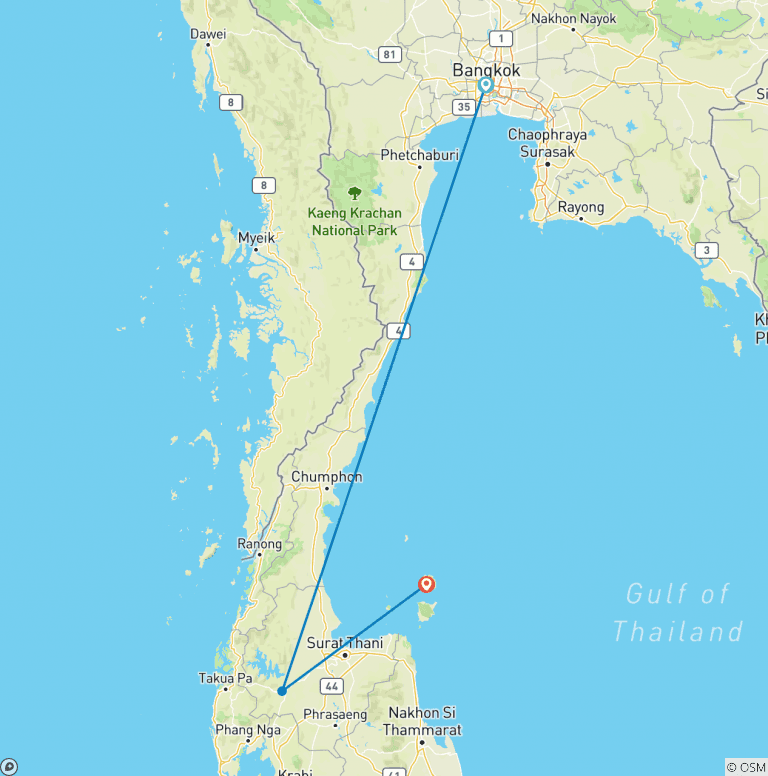 Map of Full Moon Experience