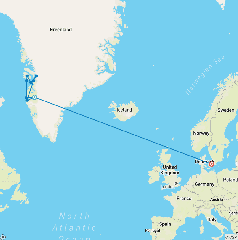 Map of Greenland Disko Bay Discovered - 7 Days