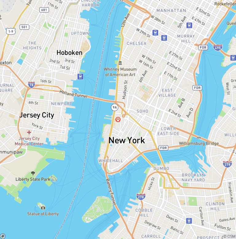 Map of New York City