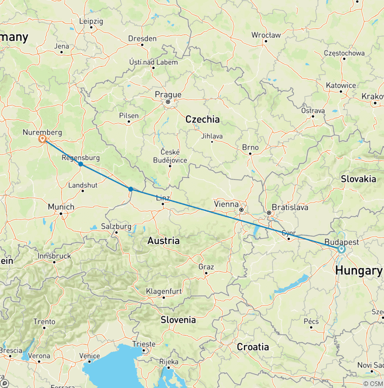 Map of Danube in Depth 2025|2026|2027