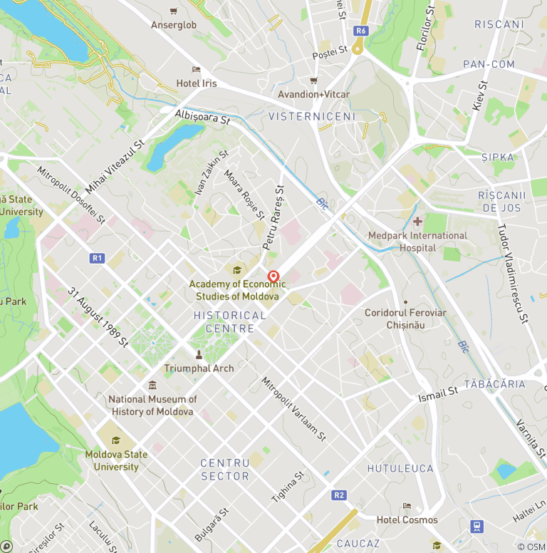 Map of Die Republik Moldau kennenlernen - Geführte Privatreise