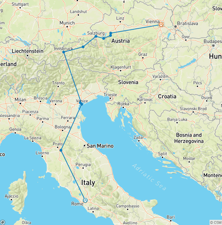 Map of Classical Symphony