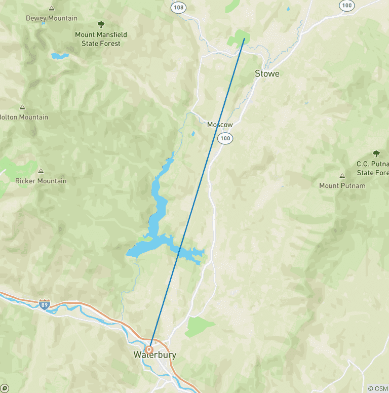 Map of Taste of Vermont