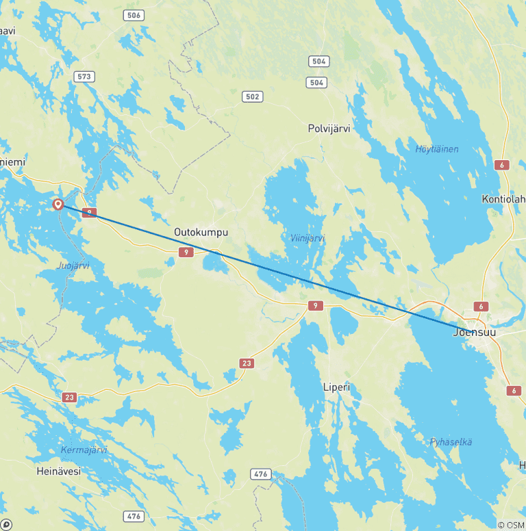 Map of Sacred Paths and Waters – A Walking Week in the Monasteries and Karelian