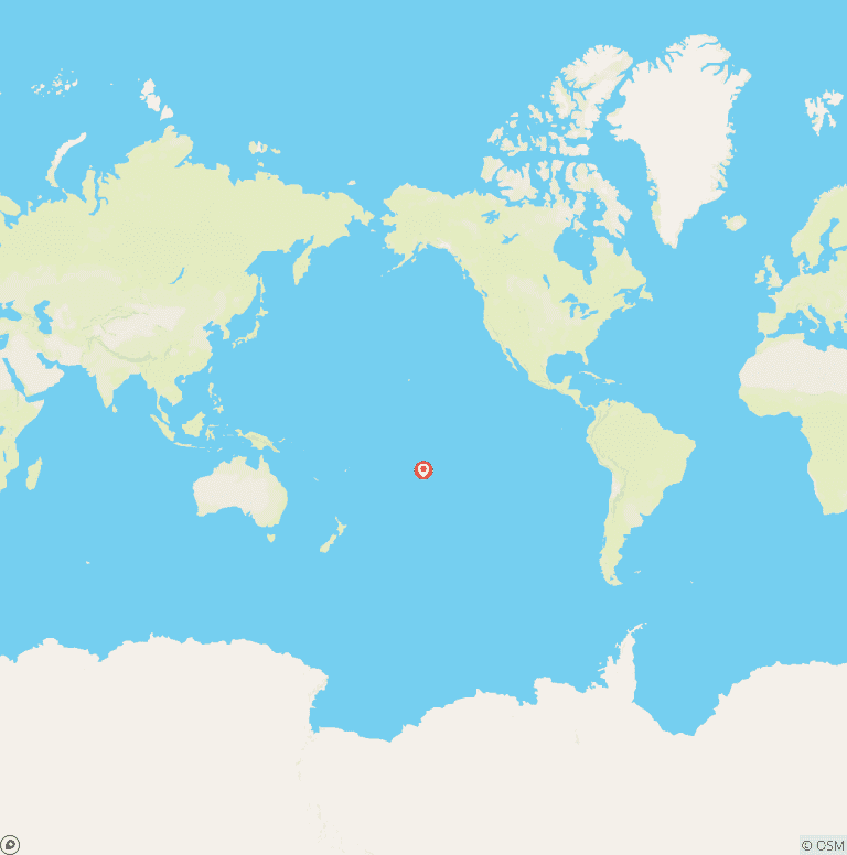 Map of Tahitian Escape: Moorea, Bora Bora & Taha’a 11 days/10 Nights