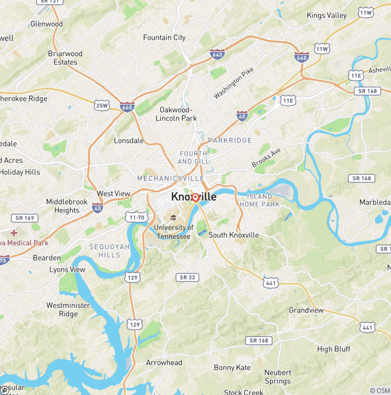 Map of Exploring the Big South Fork (Women-Only)