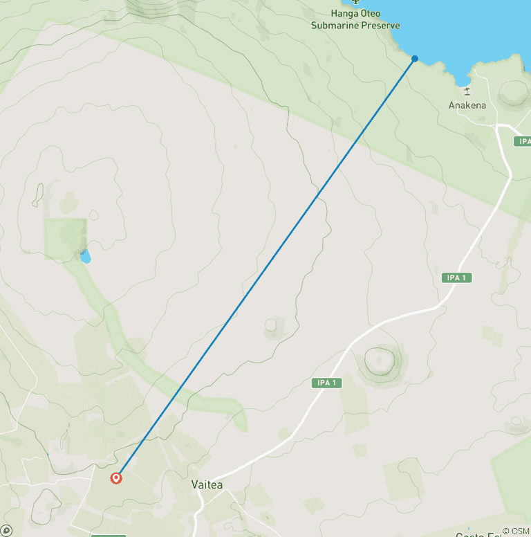Map of Chile: Mysteries of Easter Island - 3 DAYS/2 NIGHTS
