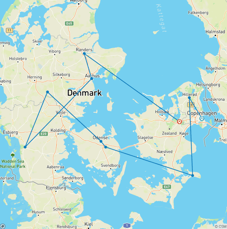 Map of Denmark: A Family Adventure