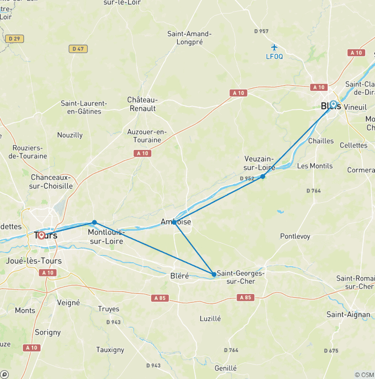 Map of Multi Activity in the Loire