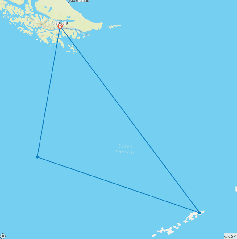 Map of Antarctica Springs to Life (Ocean Victory)