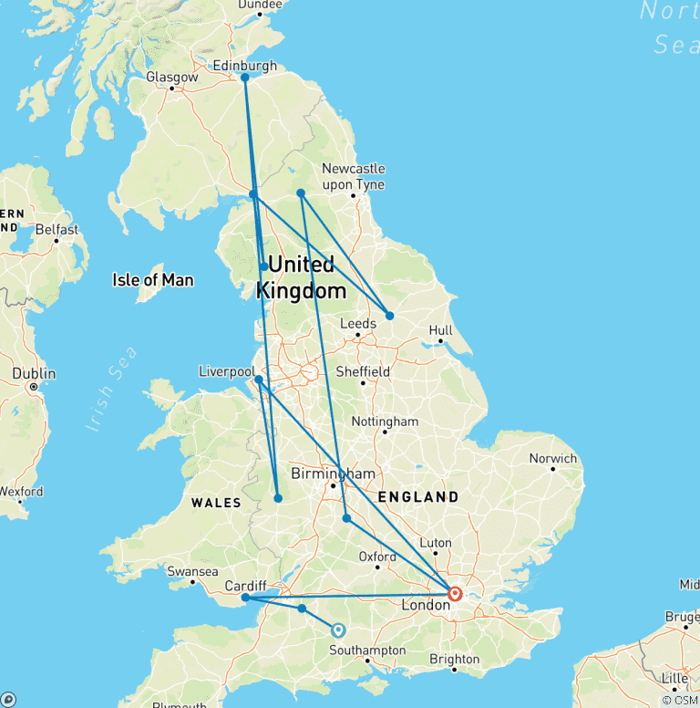 Map of Real Britain (No London Overnights)