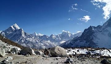 Majestic view of the Himalayan mountain range.